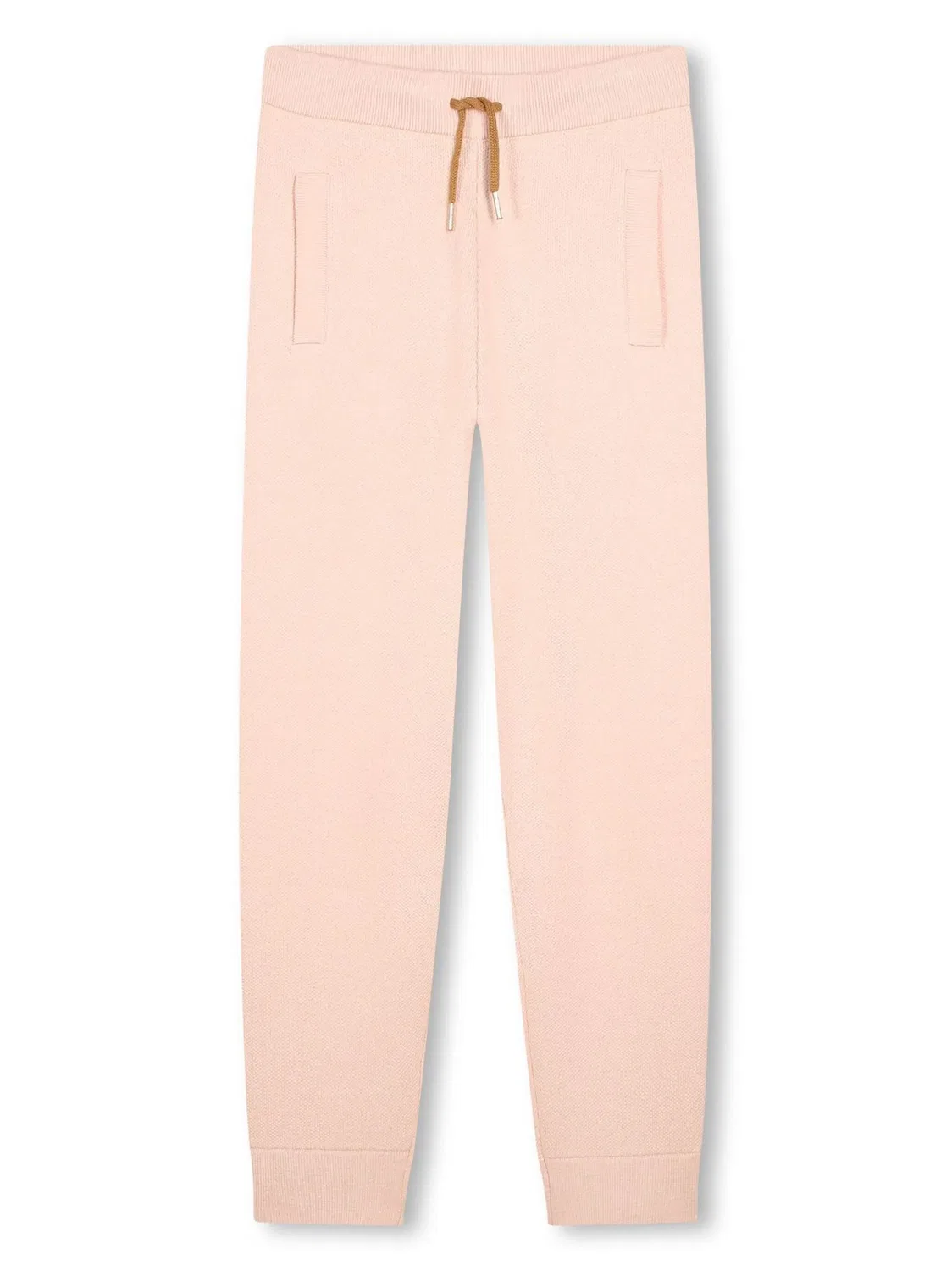 Chloé Легкие розовые трикотажные спортивные штаны