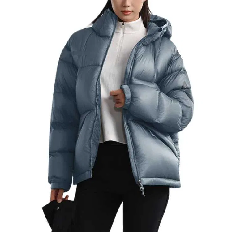 Детский пуховик с капюшоном утепленный Blue Gray BLACK YAK DESIGNED BY MOUNTAINEERS, Blue Gray