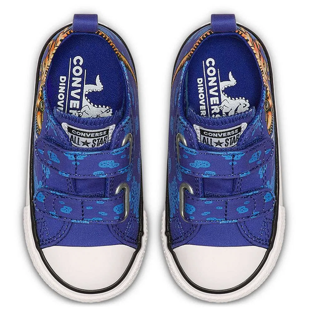 Кроссовки Converse 2V Синий/Черный/Белый — фото 3