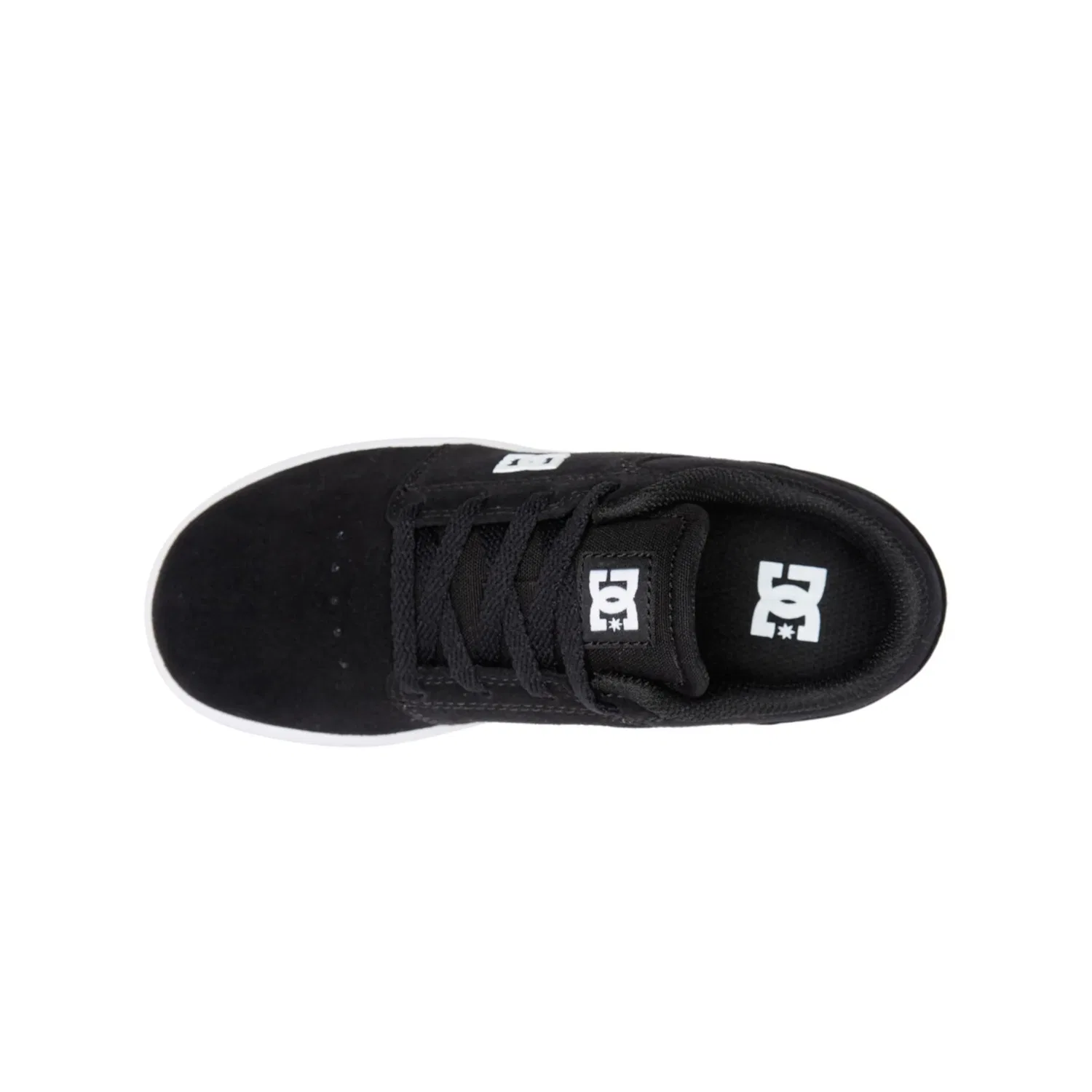 Детские кроссовки Crisis 2 DC Shoes, Black/White — фото 4