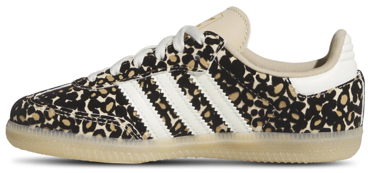 Кроссовки для девочек Samba Cheetah Adidas, цвет Cheetah/Cheetah — фото 2