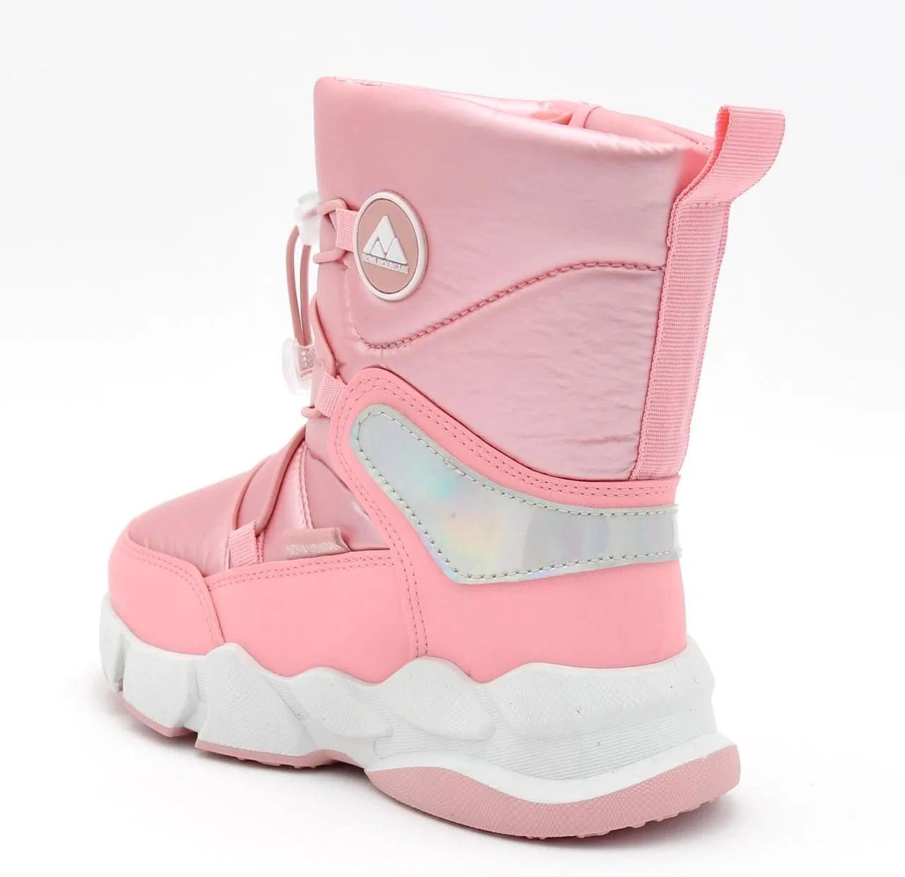 Детские зимние снежные ботинки Nova Mountain для мальчиков и девочек Nova Footwear, Pink — фото 4