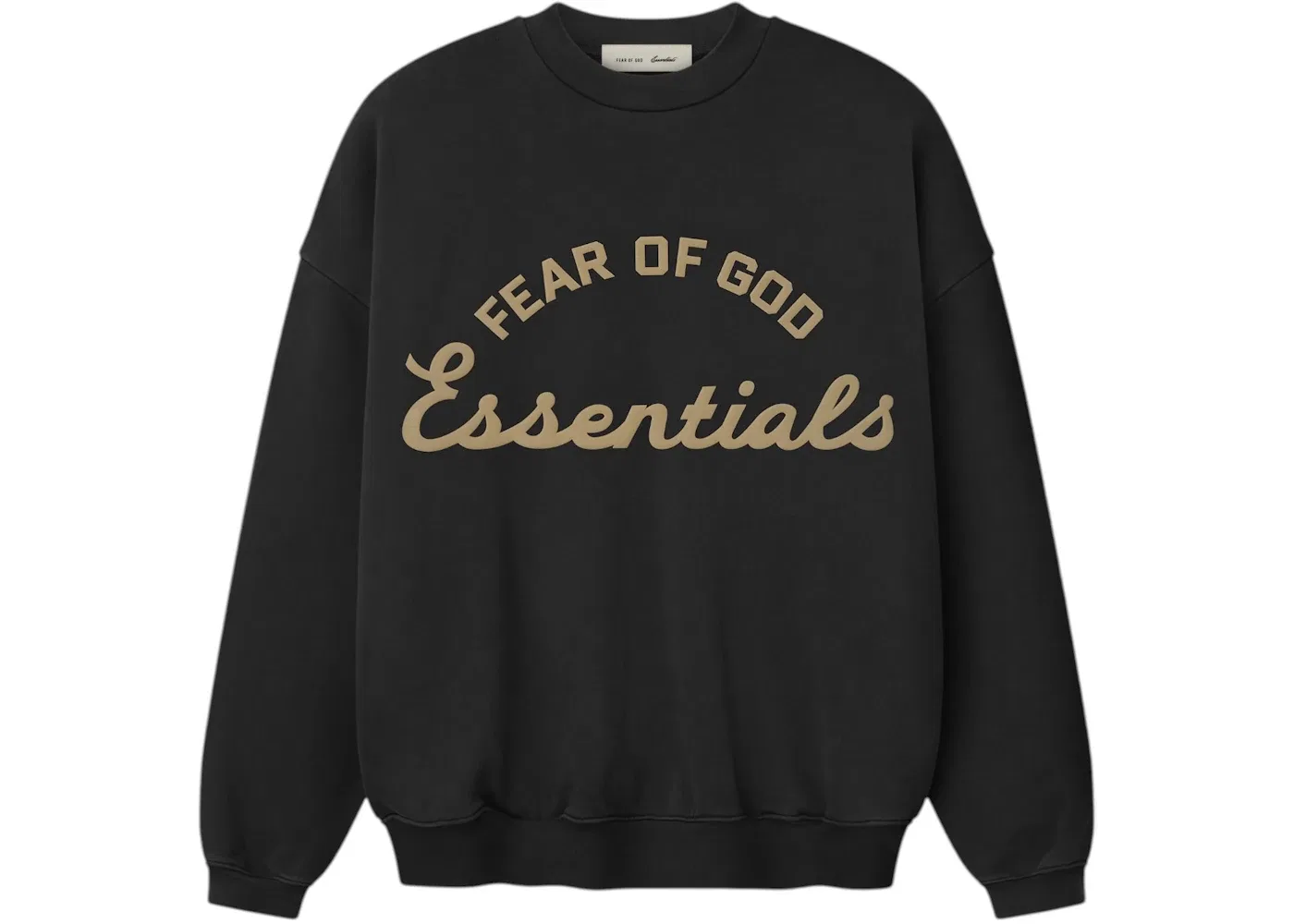 Мужской свитшот с длинным рукавом Fear of God, Faded Black