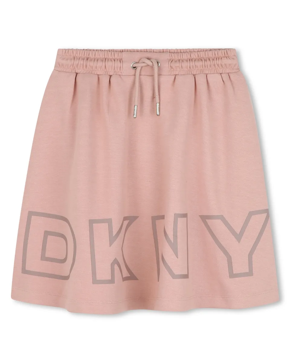 

Однотонная девичья юбка DKNY, розовый