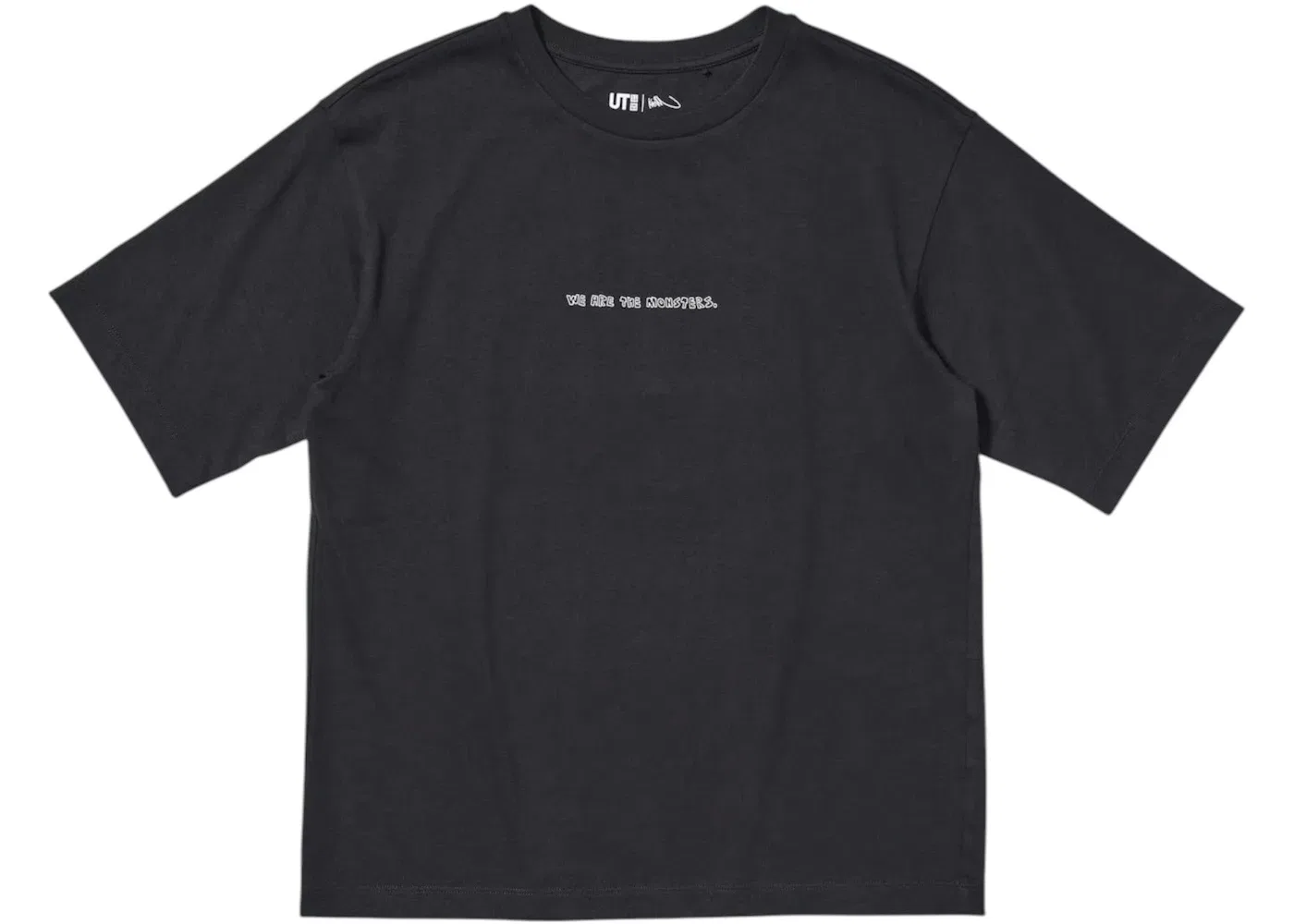 Детская футболка с принтом Uniqlo x POP MART UT Graphic 485523 US Exclusive Uniqlo, Black — фото 2