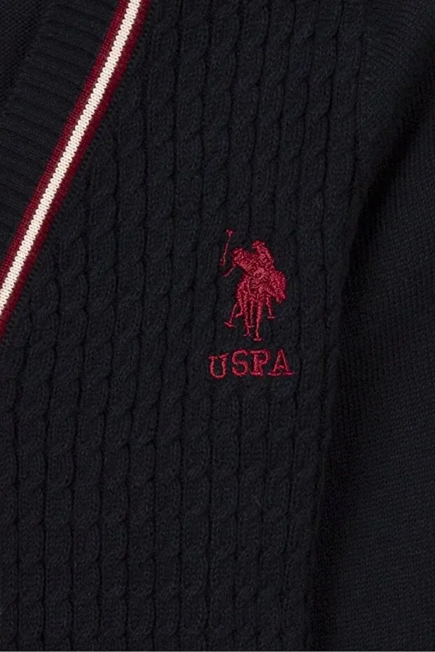Детский кардиган для мальчиков хлопковый U.S. Polo Assn., Vr033 — фото 3