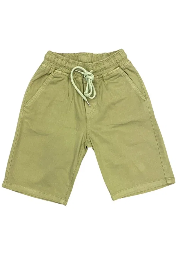 Детские шорты для мальчиков джинсовые Rindo Kids, Green — фото 3