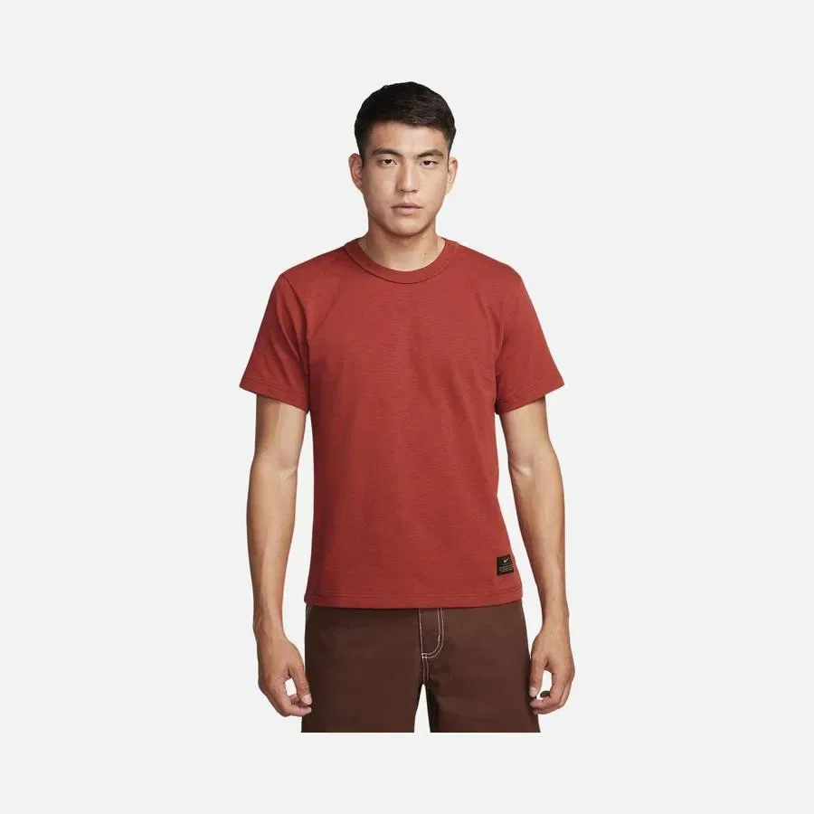 Мужская футболка с коротким рукавом Nike Life Knit Short-Sleeve Nike, Зеленый — фото 4