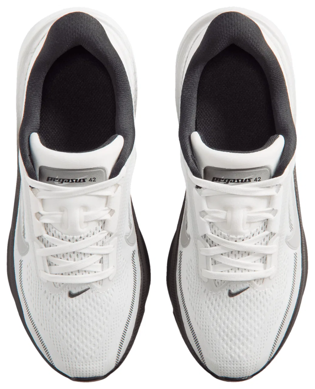 Кроссовки для мальчиков Air Zoom Pegasus 42 Nike, цвет White/Metallic Silver/Summit White — фото 4