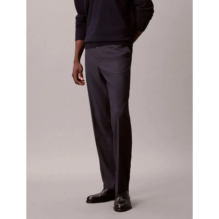 Брюки спортивные с длинным рукавом Calvin Klein Slim Viscose Blend, Темно-синий