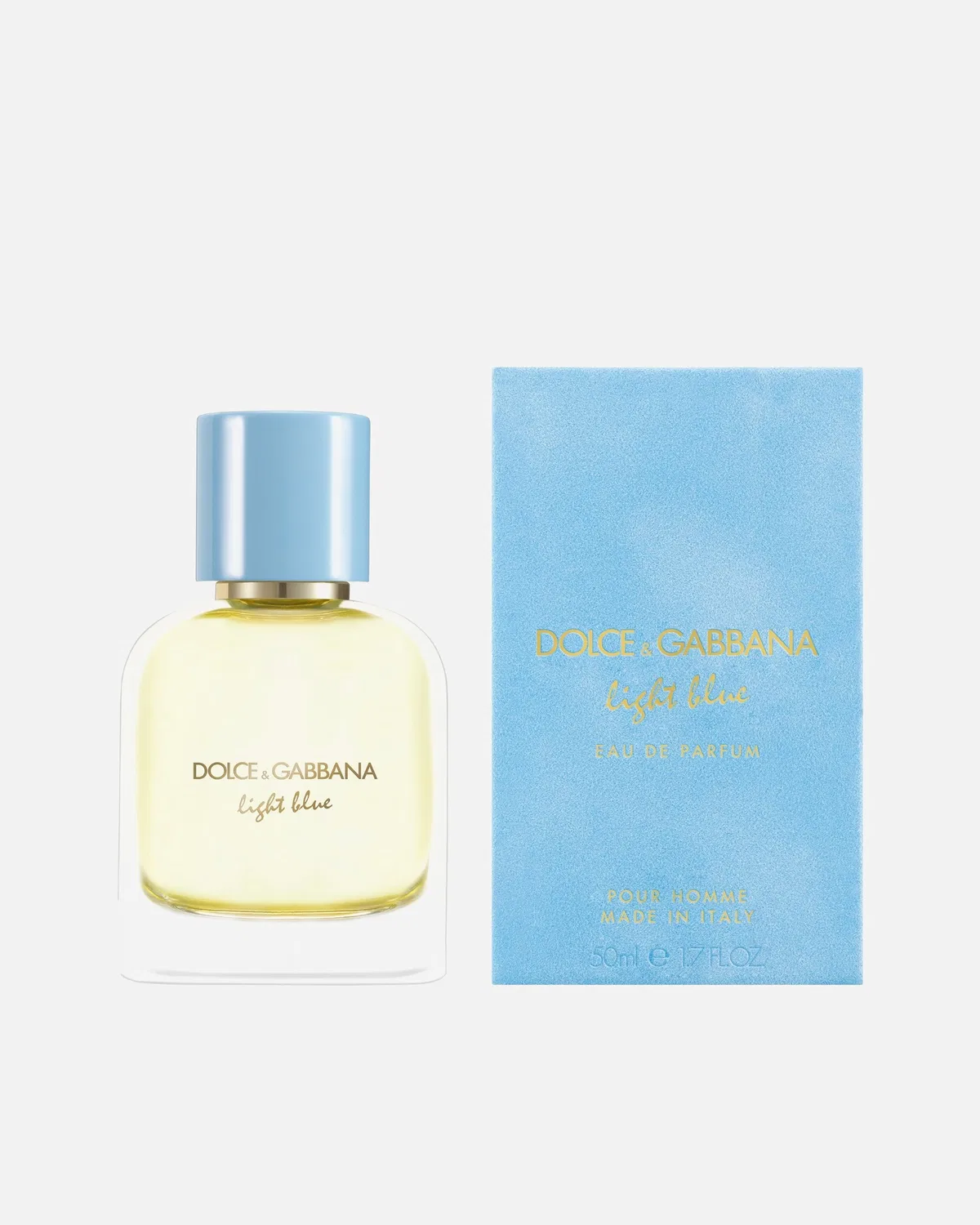 Парфюмированная вода светло-голубого цвета для мужчин Dolce&Gabbana, 50 Ml — фото 2