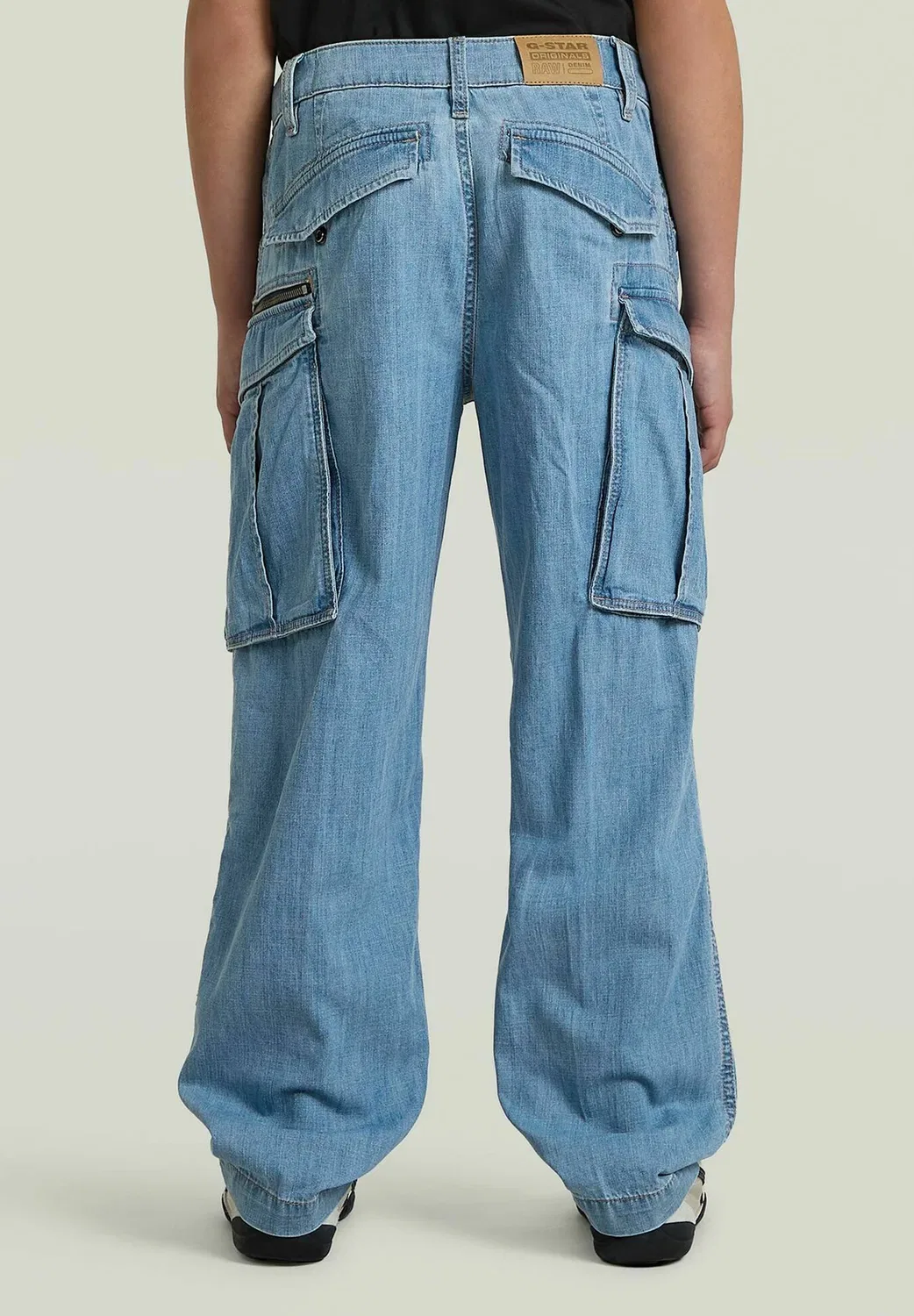 Джинсы свободного кроя Rovic для мальчиков - джинсы расслабленного силуэта G-Star, Light — фото 3