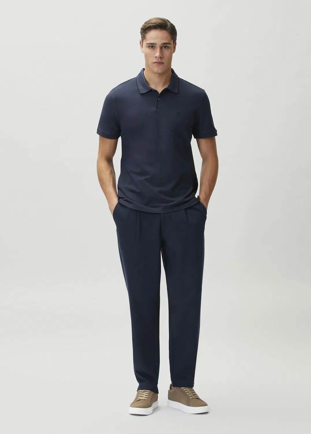Брюки Calvin Klein Slim Fit, Mavi