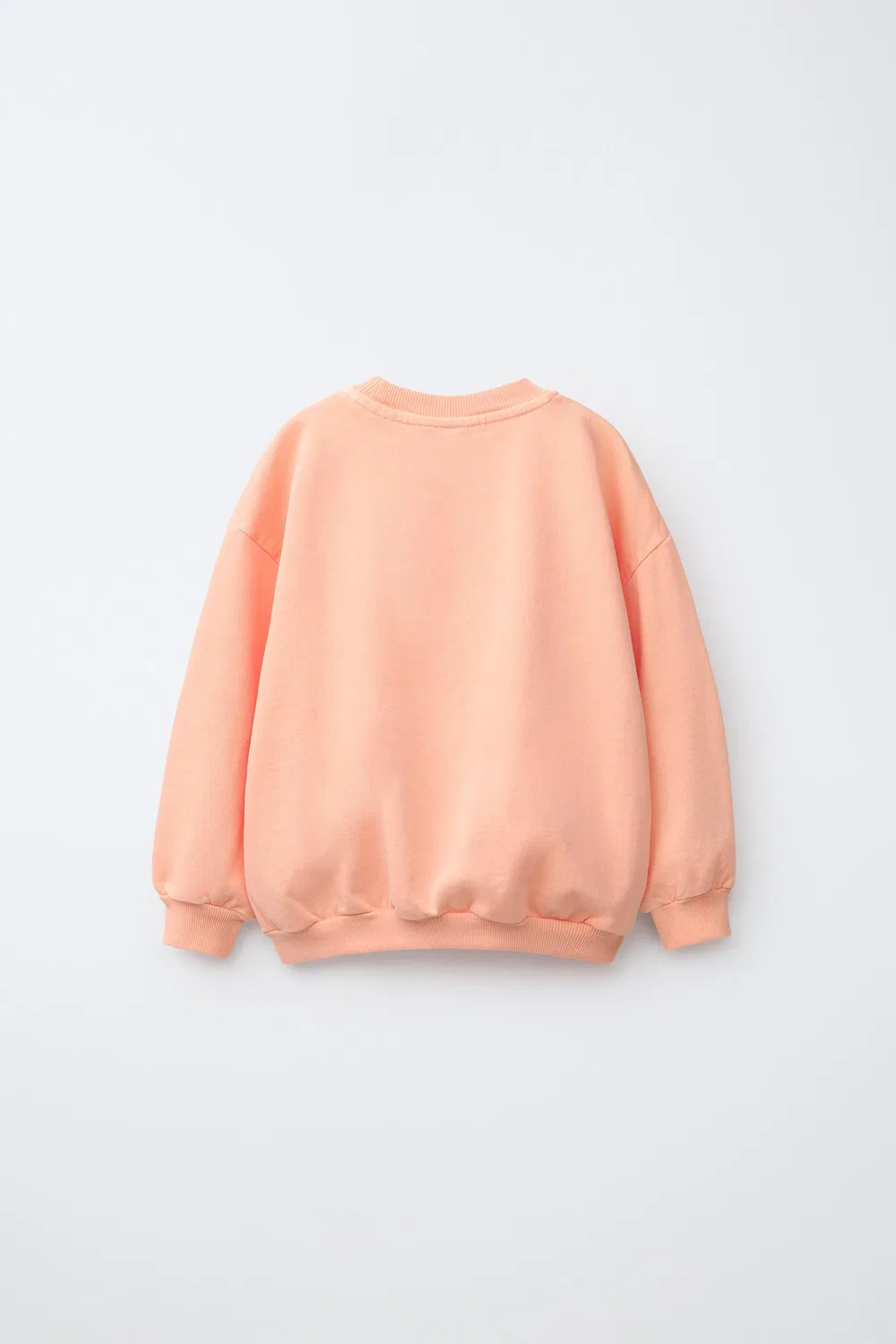 Простая толстовка ZARA, Orange — фото 2