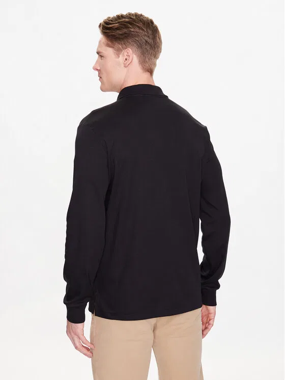 Поло slim fit Polo Ralph Lauren, черный — фото 3