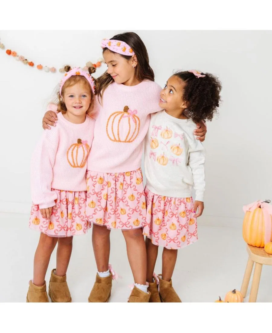 Свитшот с принтом Coquette Pumpkin Sweet Wink, Natural — фото 2