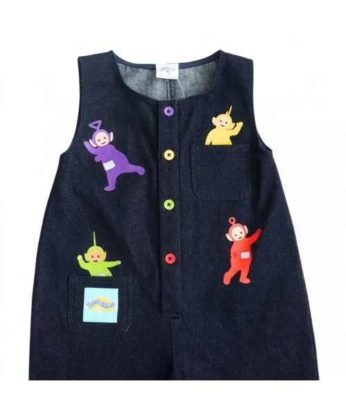 Детский джинсовый комбинезон с принтом Teletubbies Toys"R"Us/Babies"R"Us, Indigo Blue — фото 4