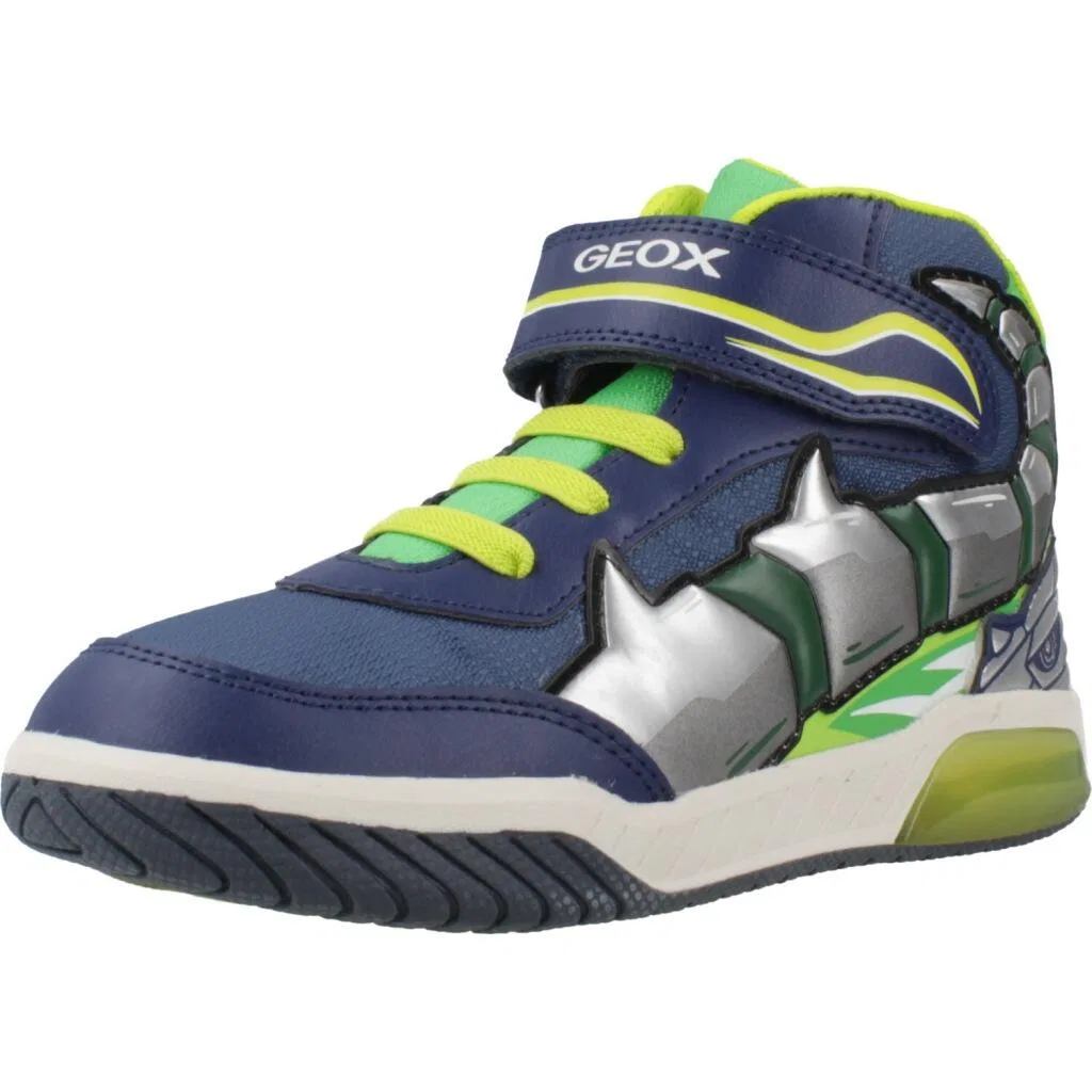 Детские кроссовки J Inek Boy Geox, Blau
