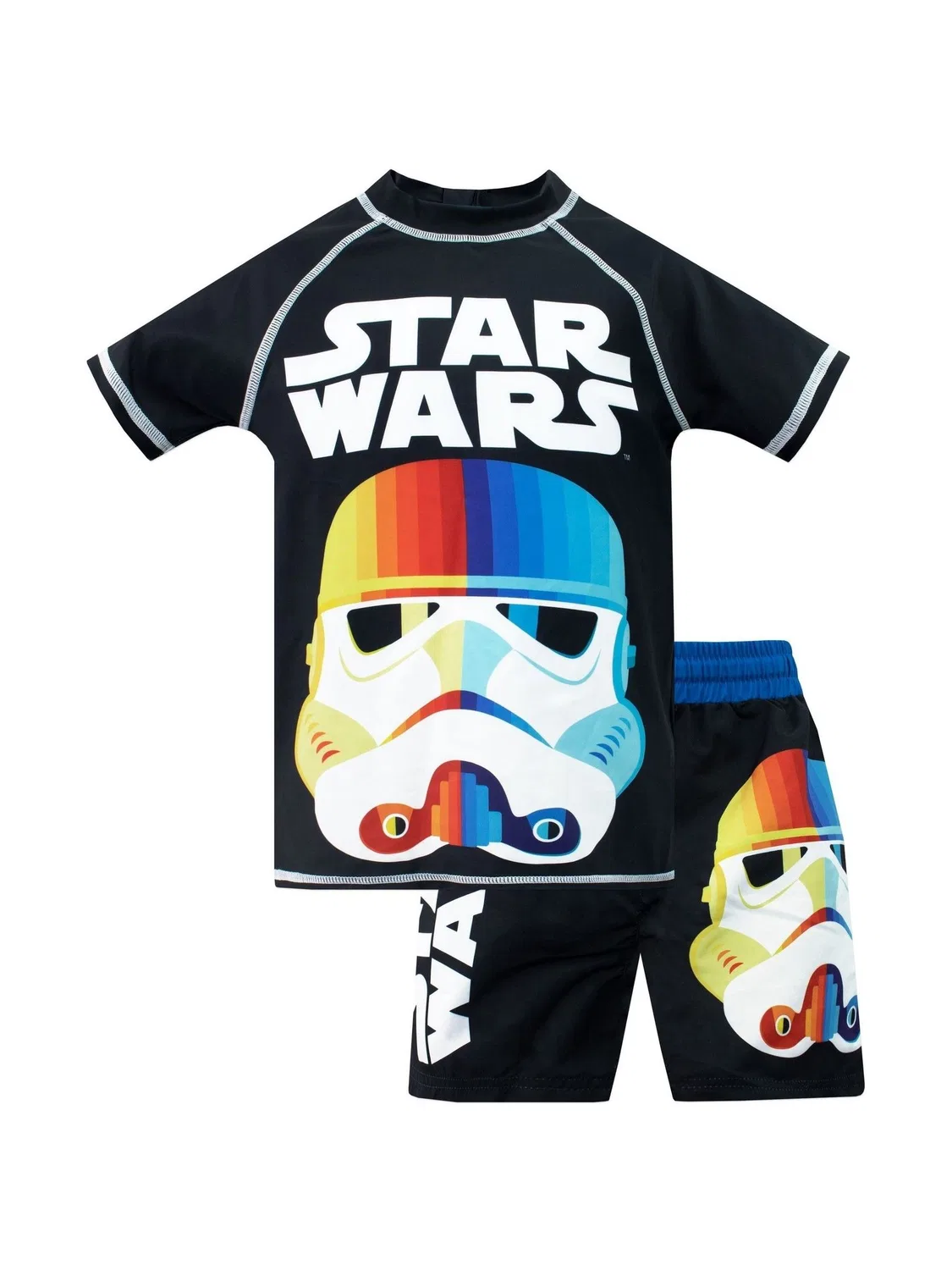 Плавки Star Wars с принтом шлема штурмовика Character, черный