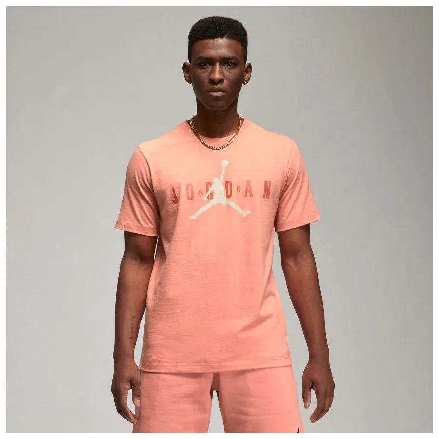 Футболка с длинным рукавом Jordan Air Wordmark Nike, Оранжевый