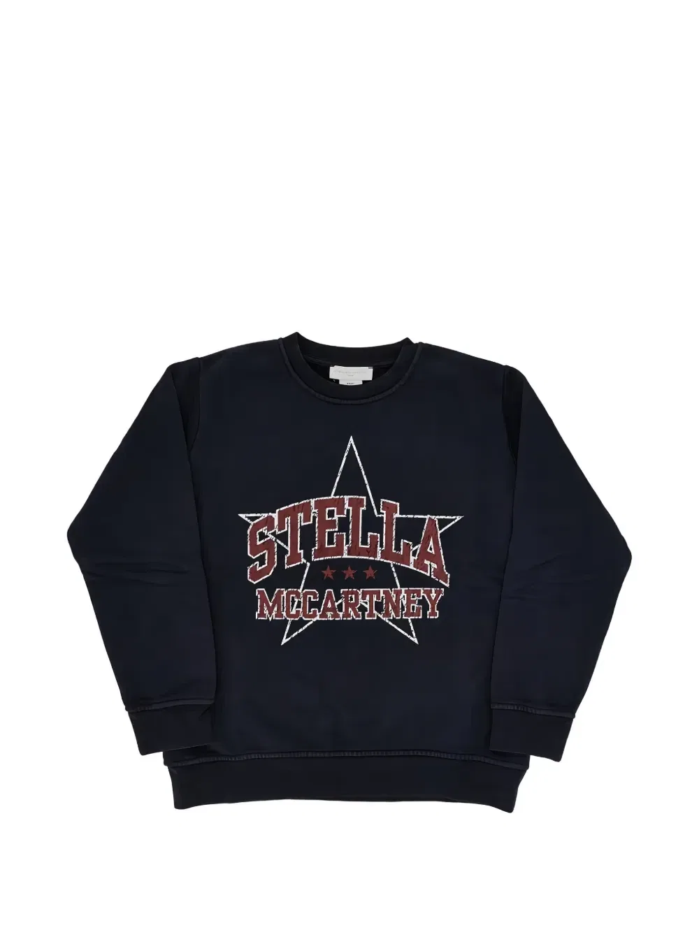Свитшот с логотипом Stella McCartney Kids, синий