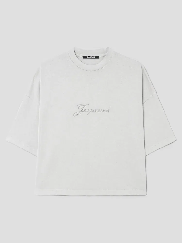 Футболка с принтом Le Tshirt Pigmento JACQUEMUS, Beige