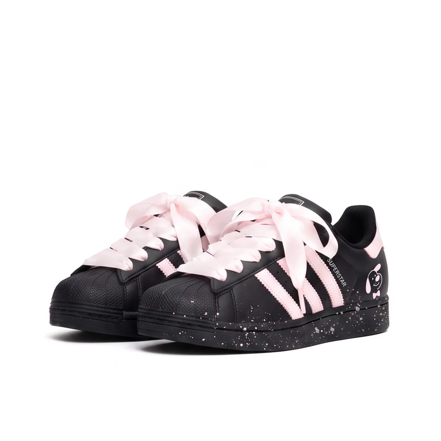 Детские кроссовки для скейтбординга Superstar 2 Adidas Originals, Pink — фото 4