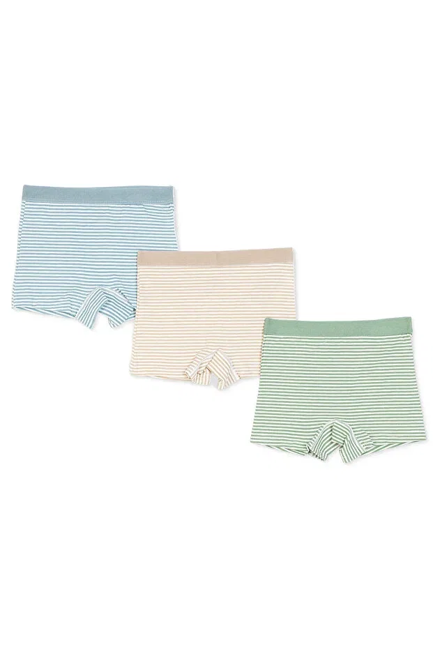 Детские трусы для мальчиков с полосками Ebebek Hello Baby, Ecru Printed