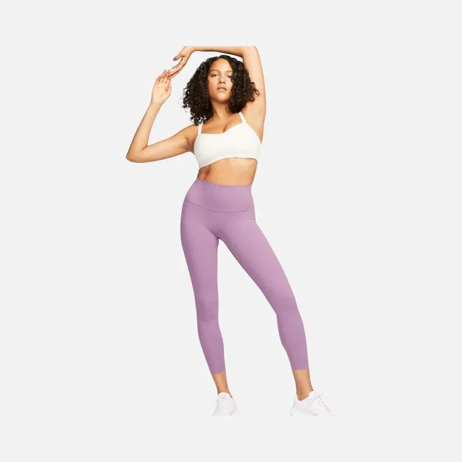 Леггинсы с высокой посадкой InfinaSoft Dri-FIT Zenvy Gentle-Support 7/8 Training Nike, Синий