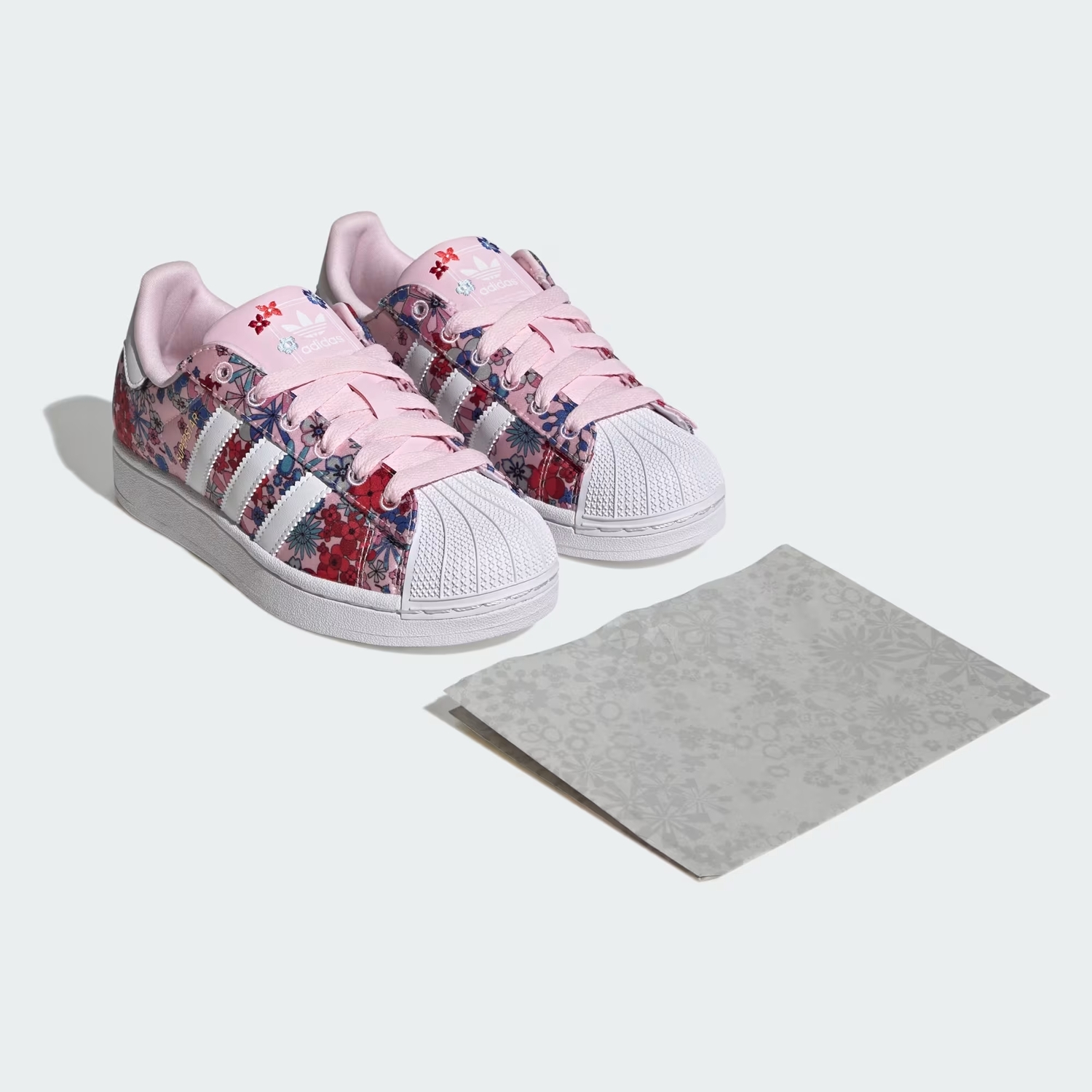 Кроссовки Adidas Liberty London Superstar Ii JQ2005, розовый — фото 2