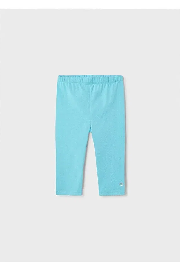 Детские леггинсы для девочек хлопковые Summer Girls' Basic Short Leggings Mayoral, Green