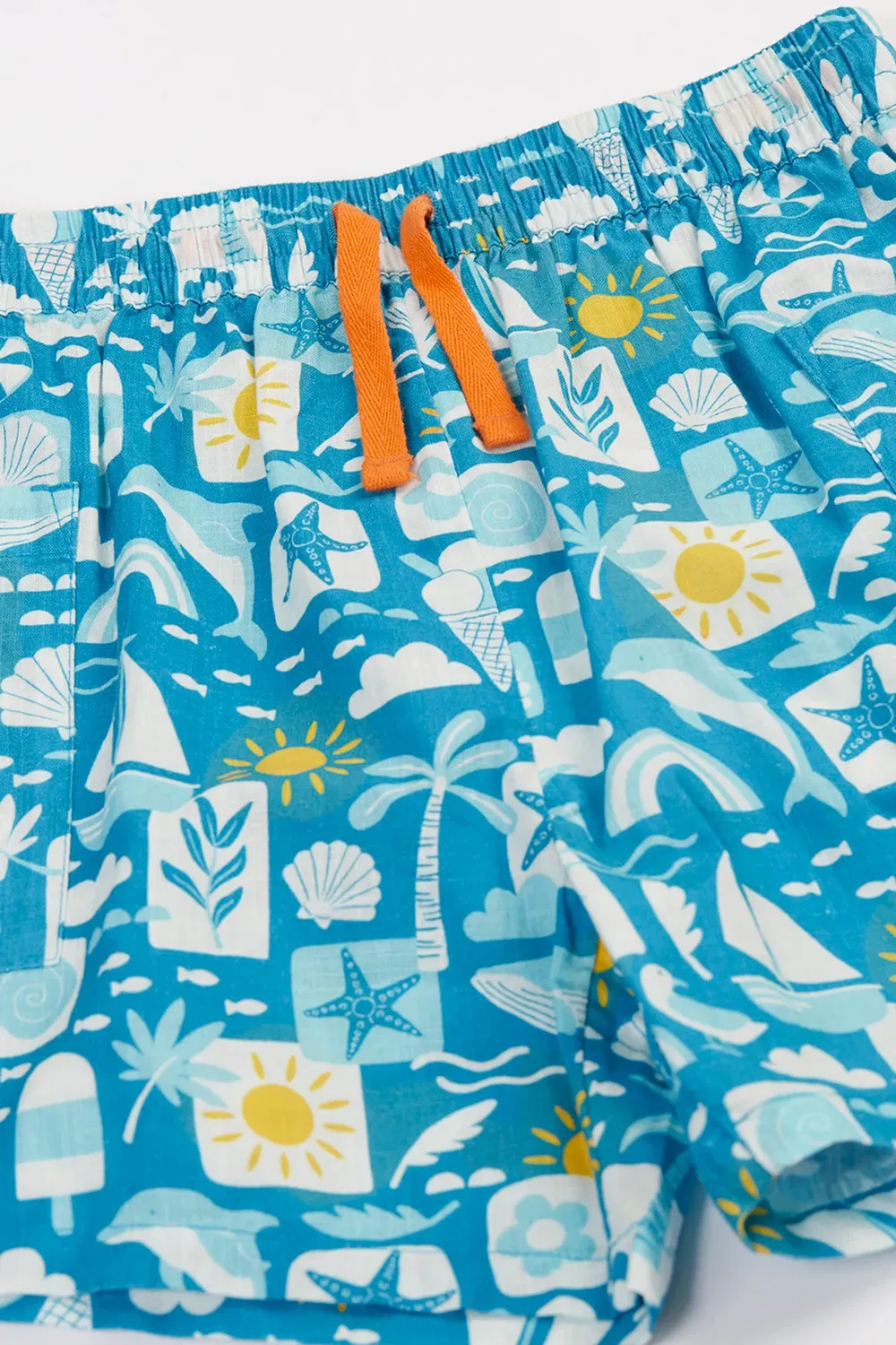 Детские шорты Kai Frugi, Blue — фото 3