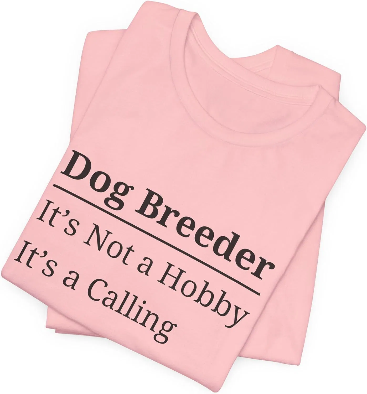 Футболка с принтом Dog Breeder Bella+canvas, Pink — фото 3