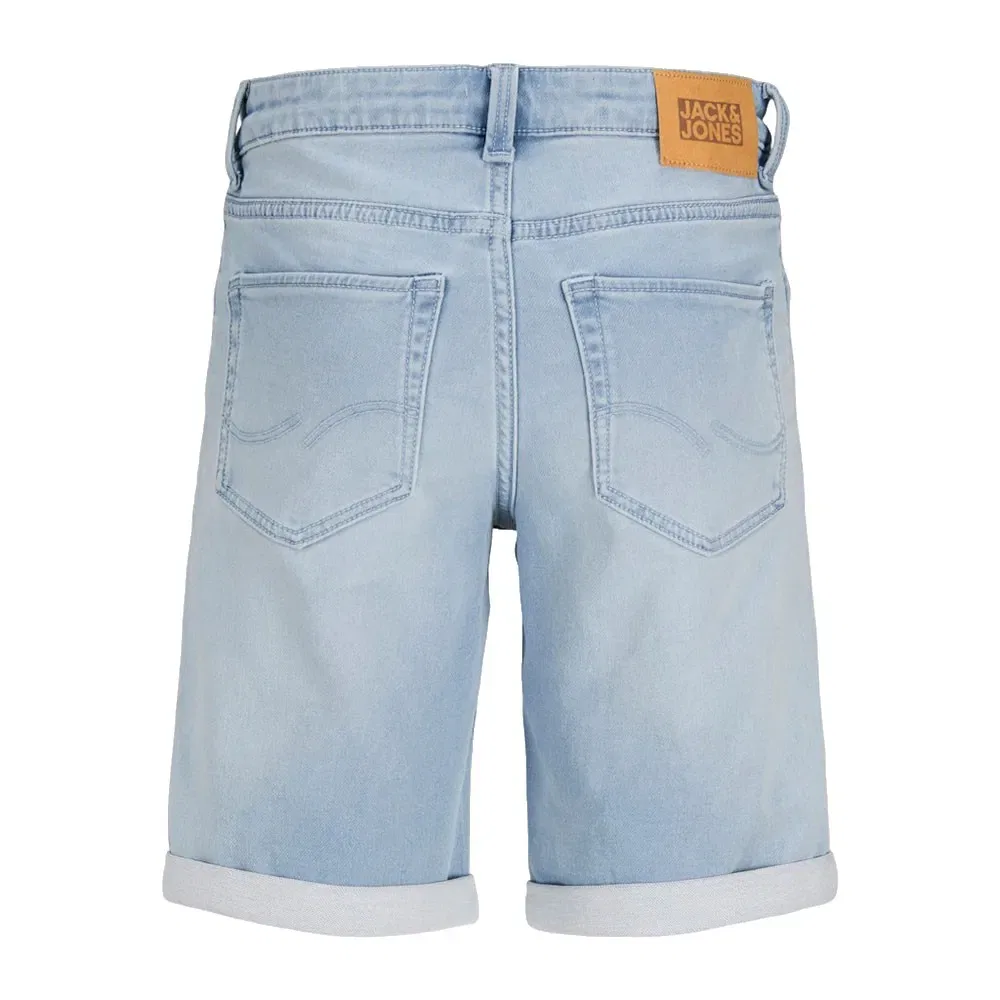 Шорты джинсовые Rick Icon 118 Junior Jack & Jones, синий — фото 4