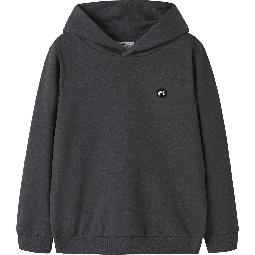Детское худи для мальчиков с футером Vimo Name it, Grey