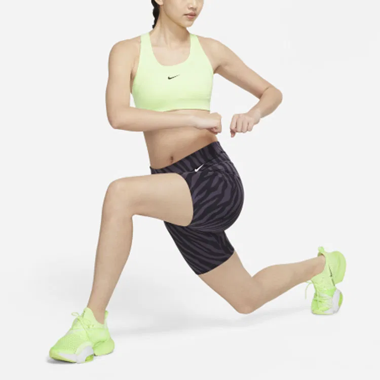 Топ-майка Nike Athflow, Slight Yellow Green — фото 4
