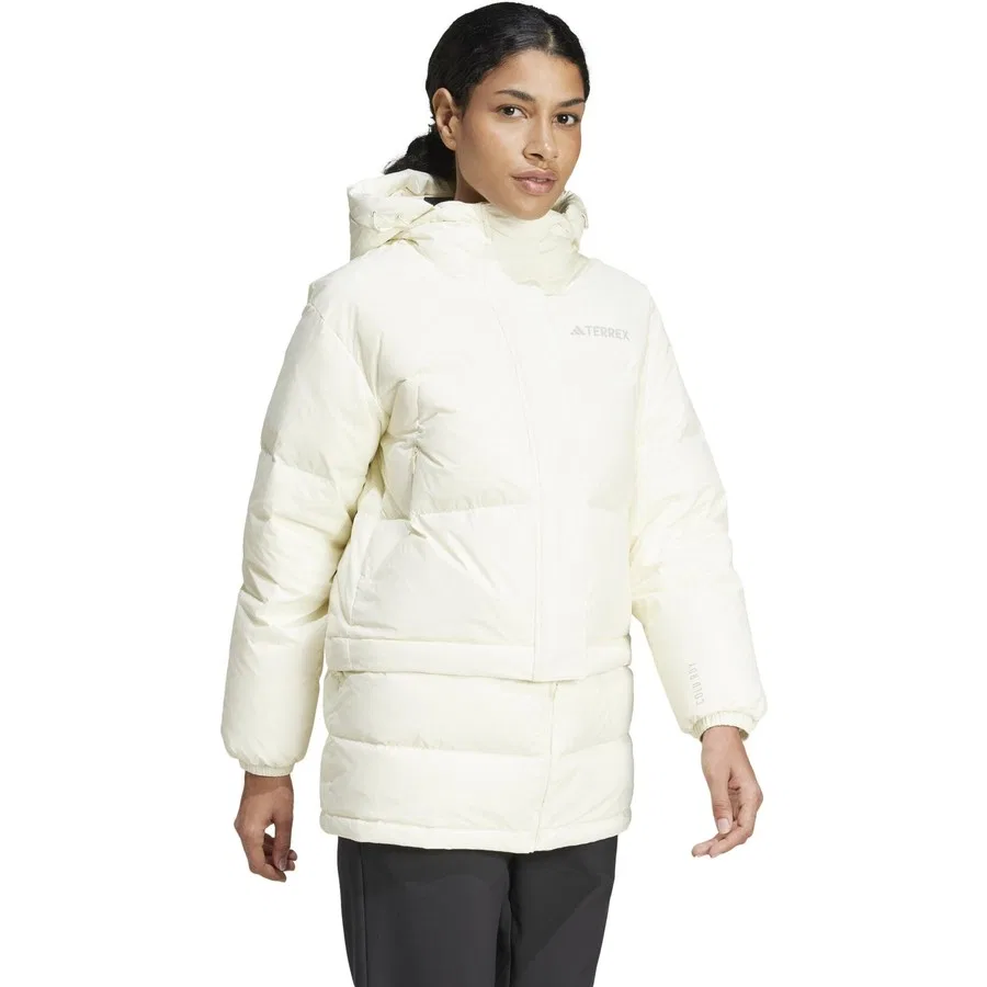 Пуховик Xpl Goose Jkt adidas, Белый — фото 3