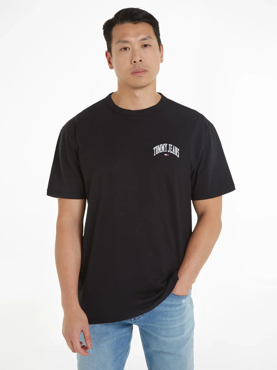 

Футболка Tommy Jeans "TJM REG VARSITY TEE", черный