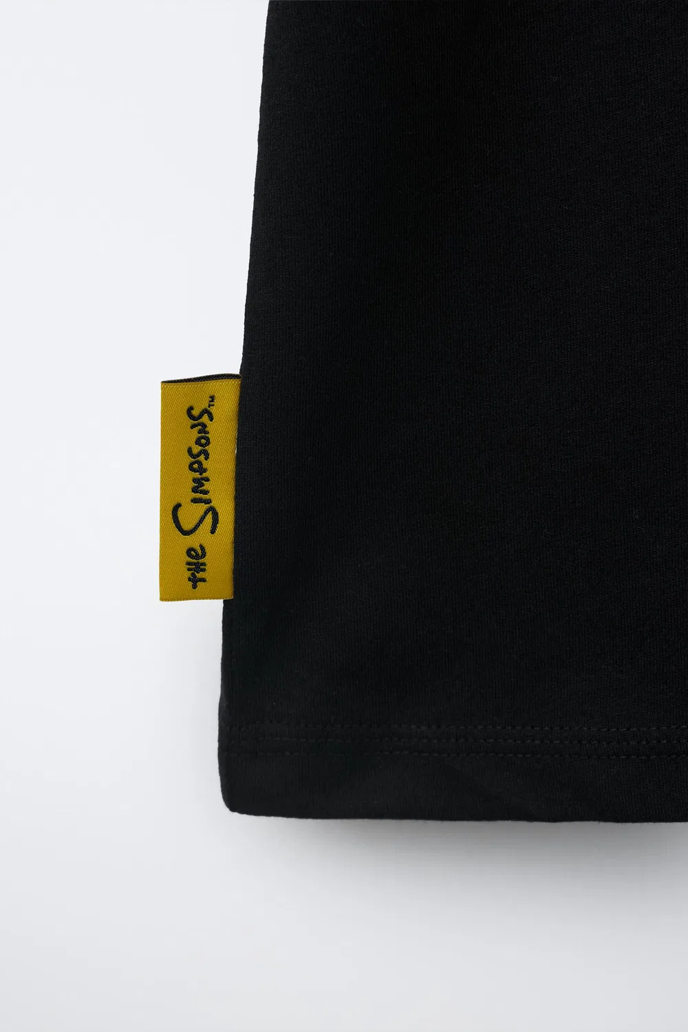 Футболка Мэтта Гроенинга из мультсериала «Симпсоны» ZARA, Black — фото 4