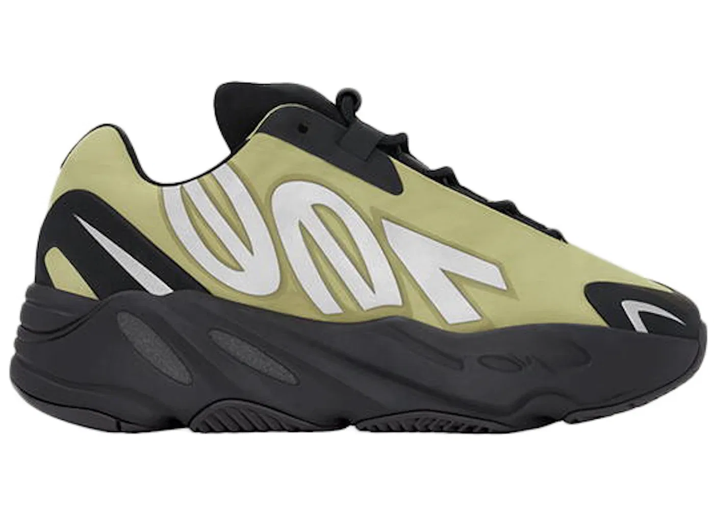 Детские кроссовки Lifestyle с принтом Adidas Yeezy Boost 700 MNVN, Resin Black