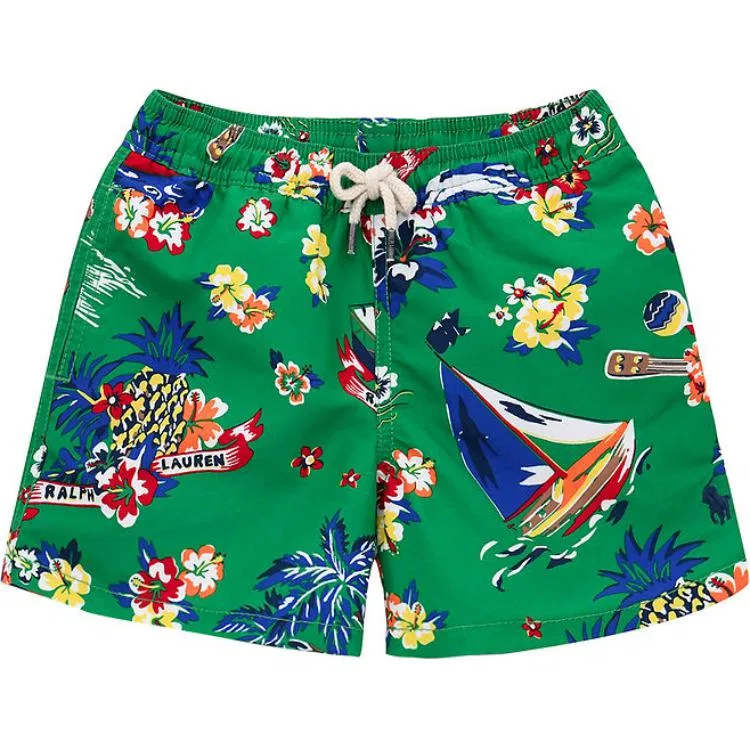 Шорты детские зеленые, Polo Ralph Lauren