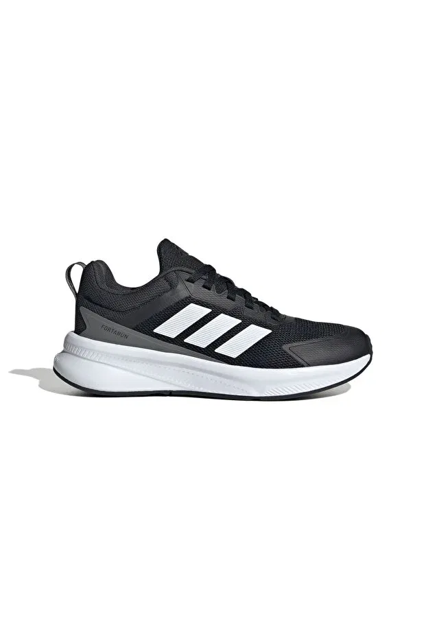 Детские кроссовки для девочек с принтом Fortarun 4.0 j unisex youth sneakers jq5167 Adidas, Core Black-Ftwr White