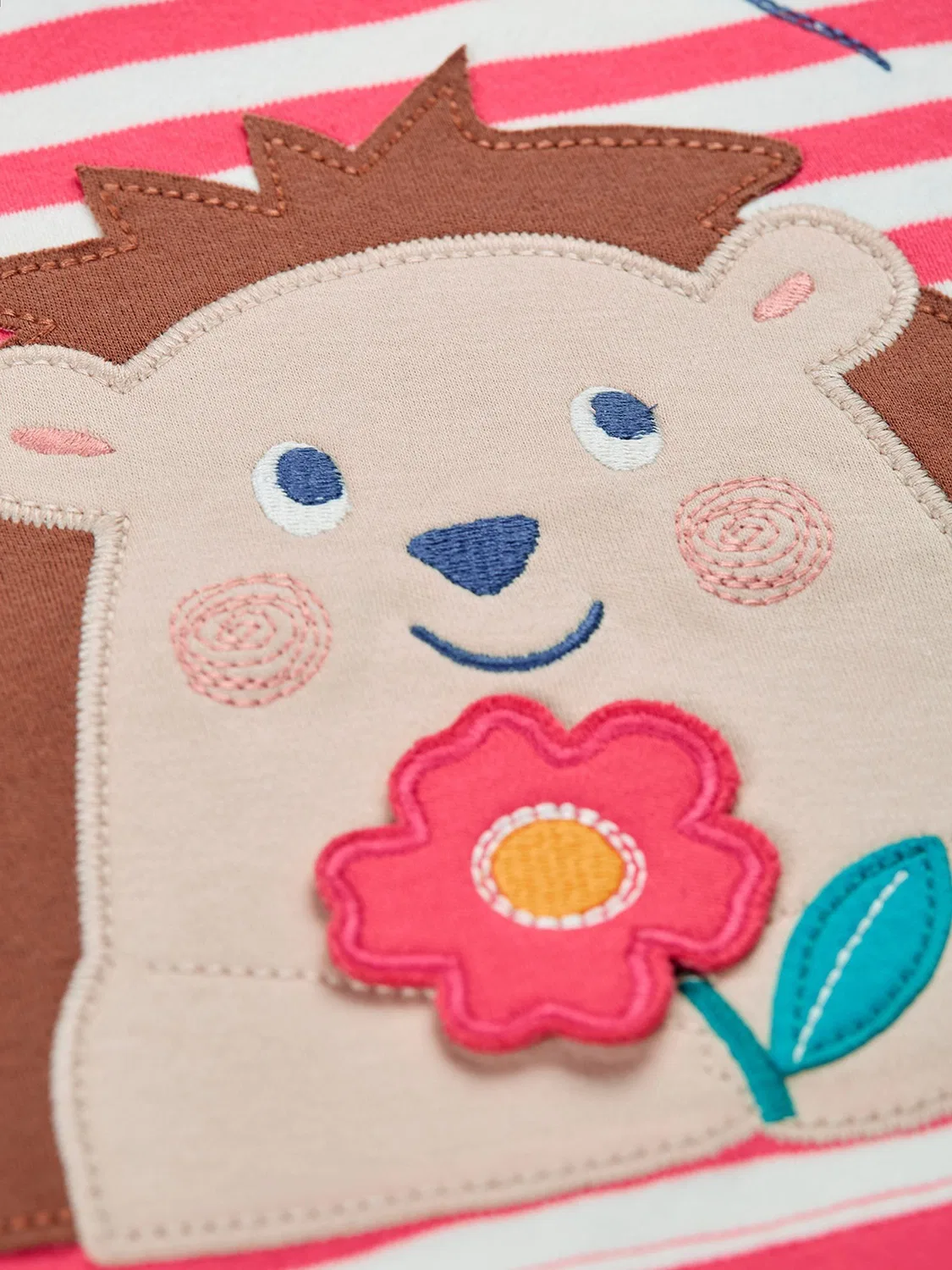 Футболка Frugi Easy On T-Shirt, розовый — фото 4