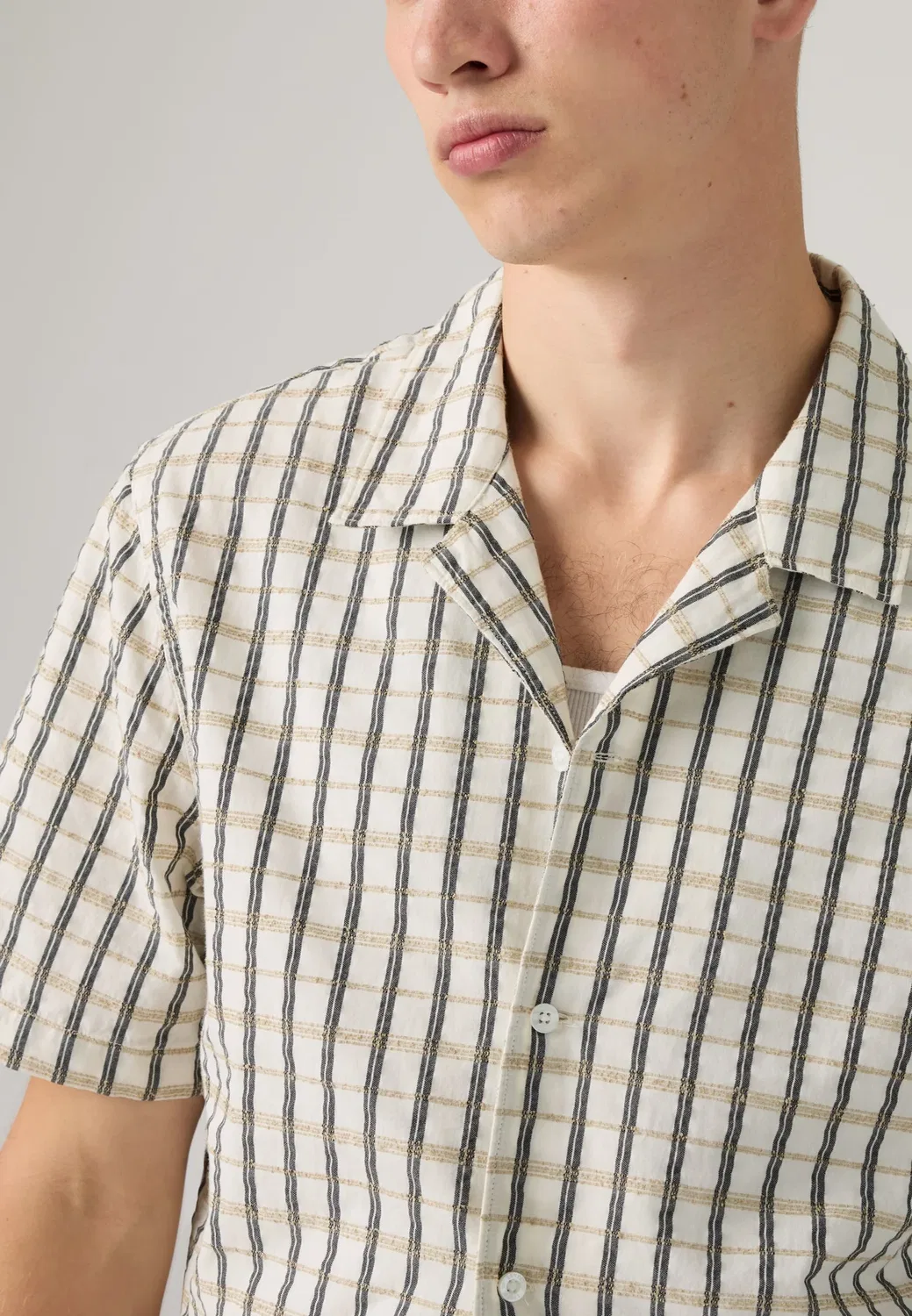 Лагерь на закате - рубашка Levi'S, Emily Plaid Dobby — фото 4