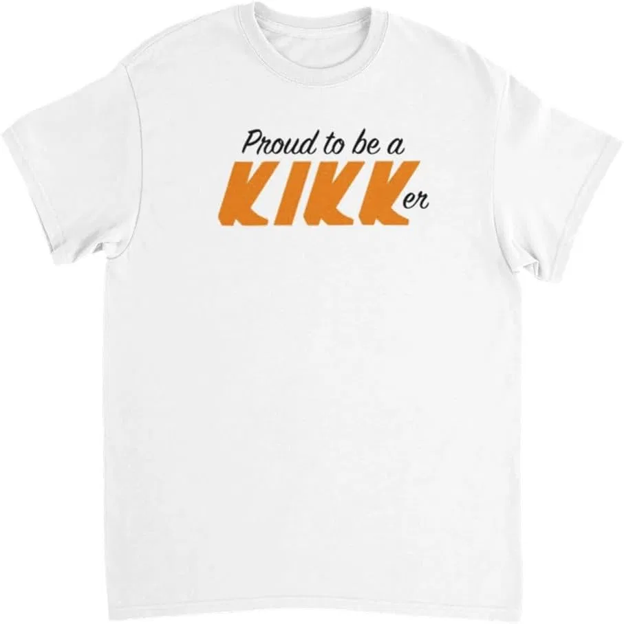Футболка с принтом Proud to Be A Kikker, White