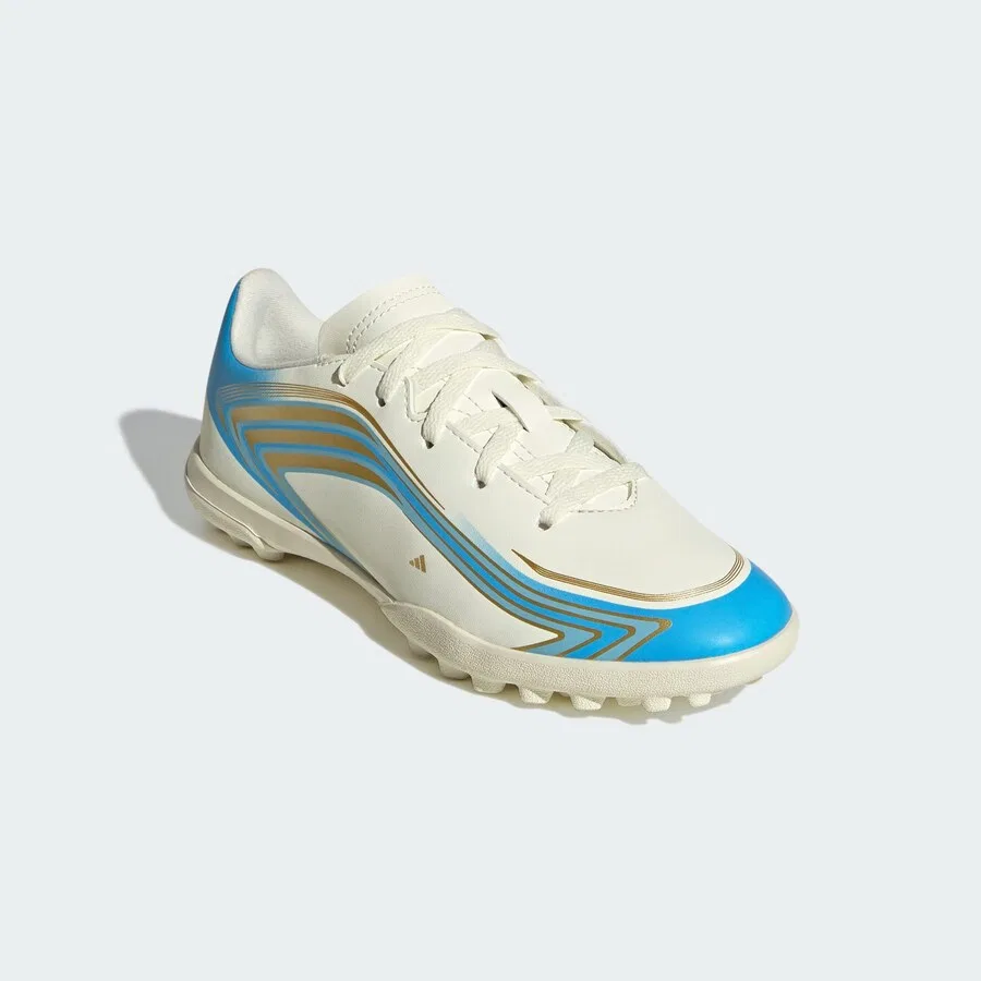 Спортивные кроссовки ADIDAS PERFORMANCE 'F50 Messi Club' кремового цвета — фото 4