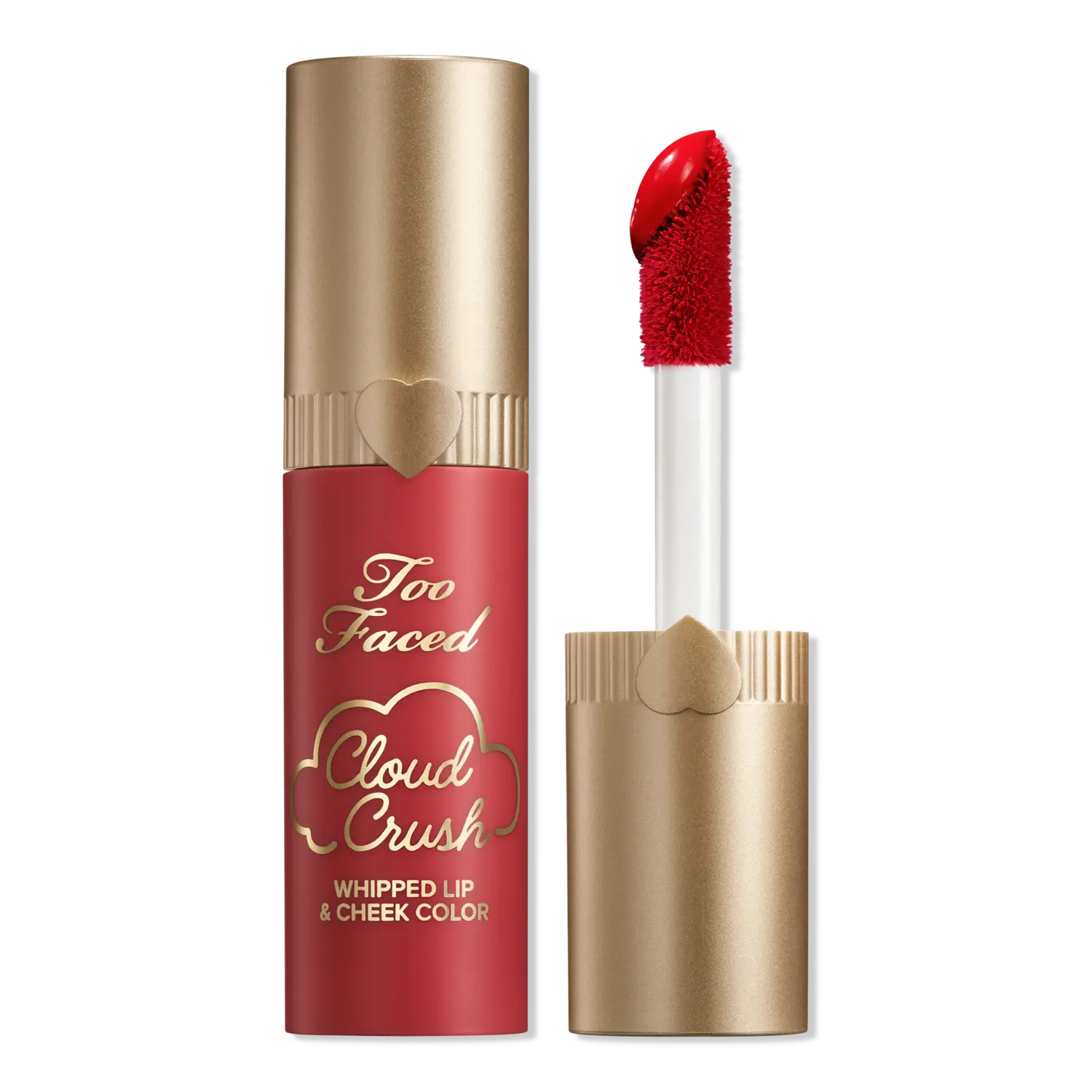 

Румяна Cloud Crush Whipped Lip & Cheek Color Too Faced, Red Velvet (true red)