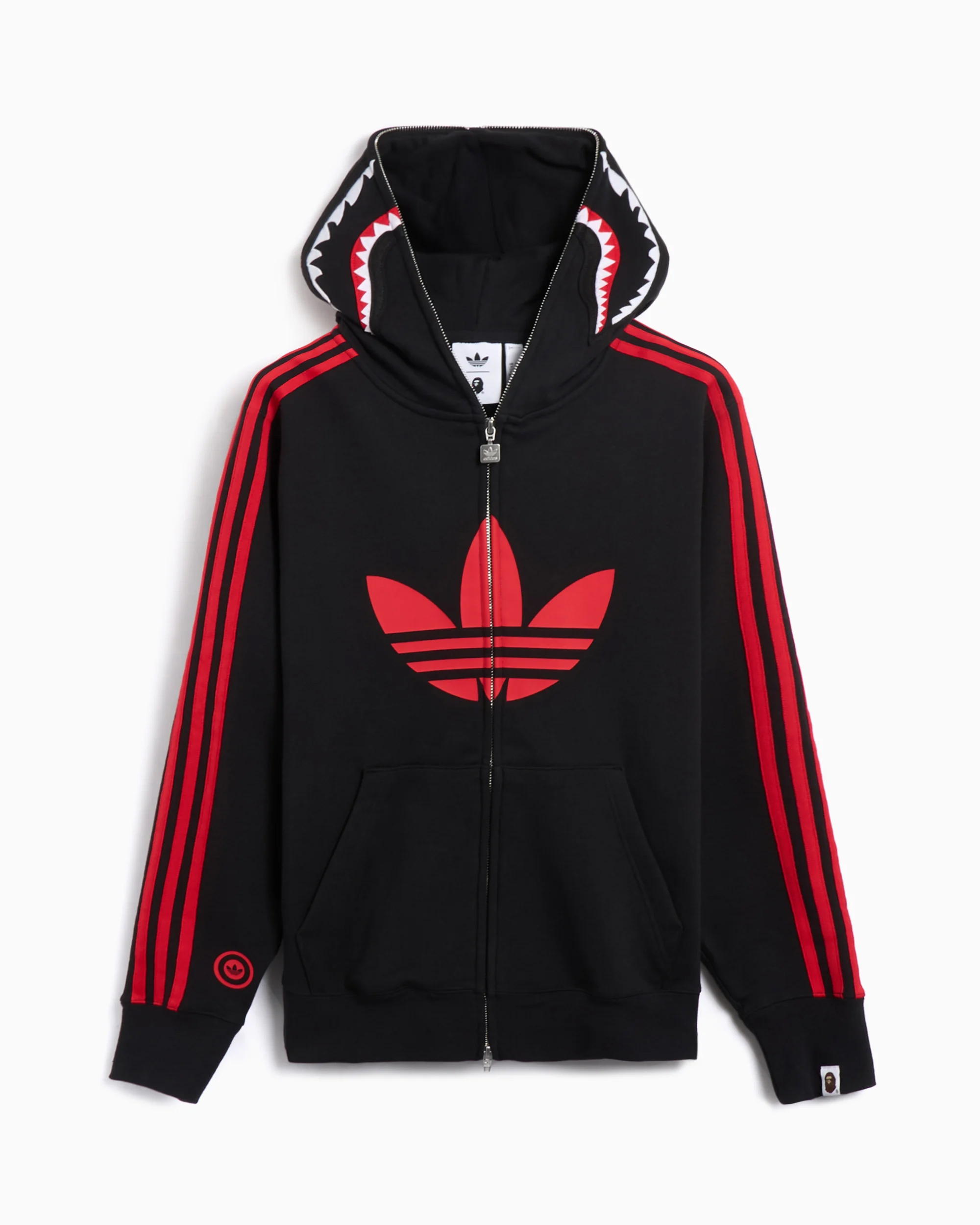 

Куртка Adidas Original x A Bathing Ape Shark, черный
