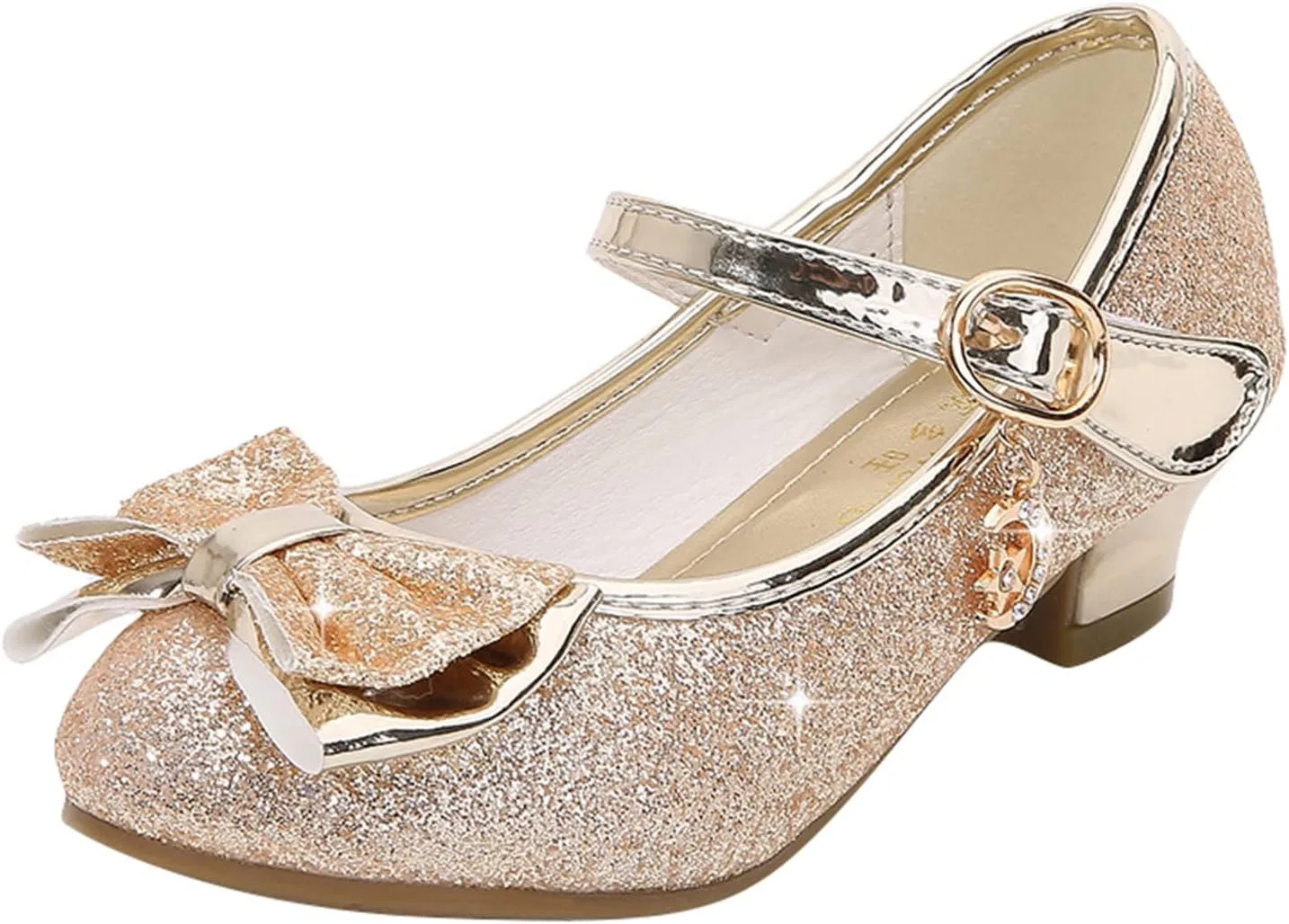 Детские туфли для девочек с блестками Mary Jane Pumps, Purple