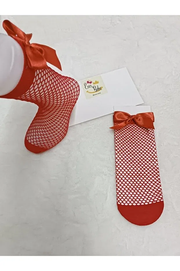 Детские носки для новорожденных с рисунком Eses Bebe, Red
